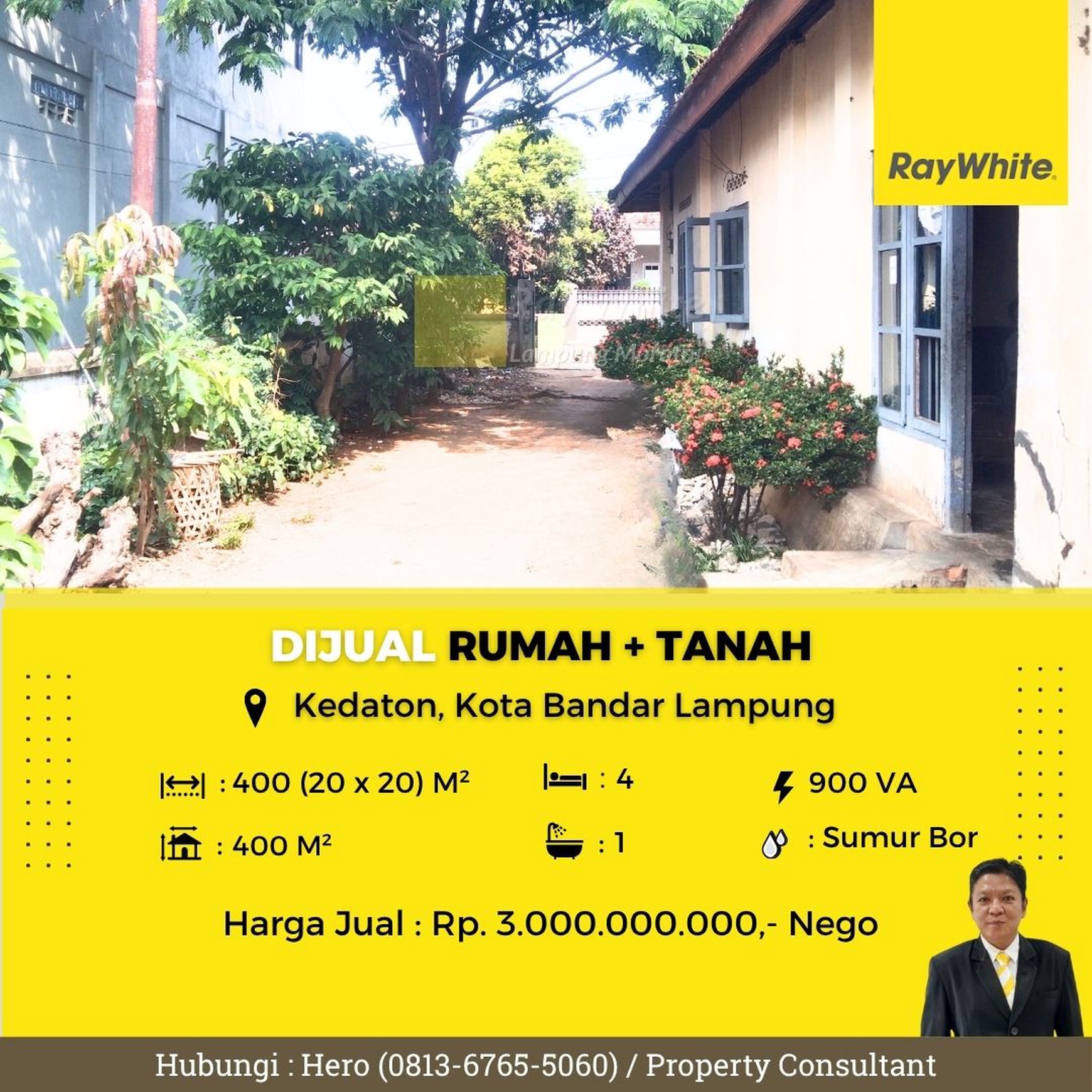 DIJUAL TANAH BONUS BANGUNAN COCOK BUAT KOS KOSAN