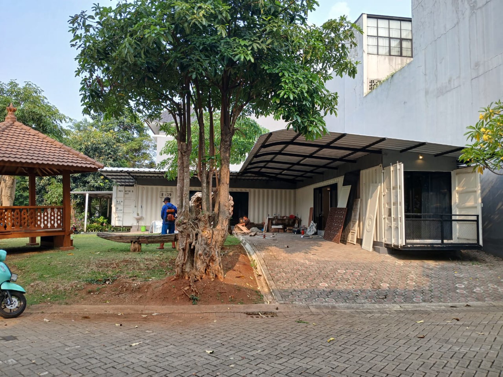 Kavling siap bangun,hoek di Bintaro Jaya 7