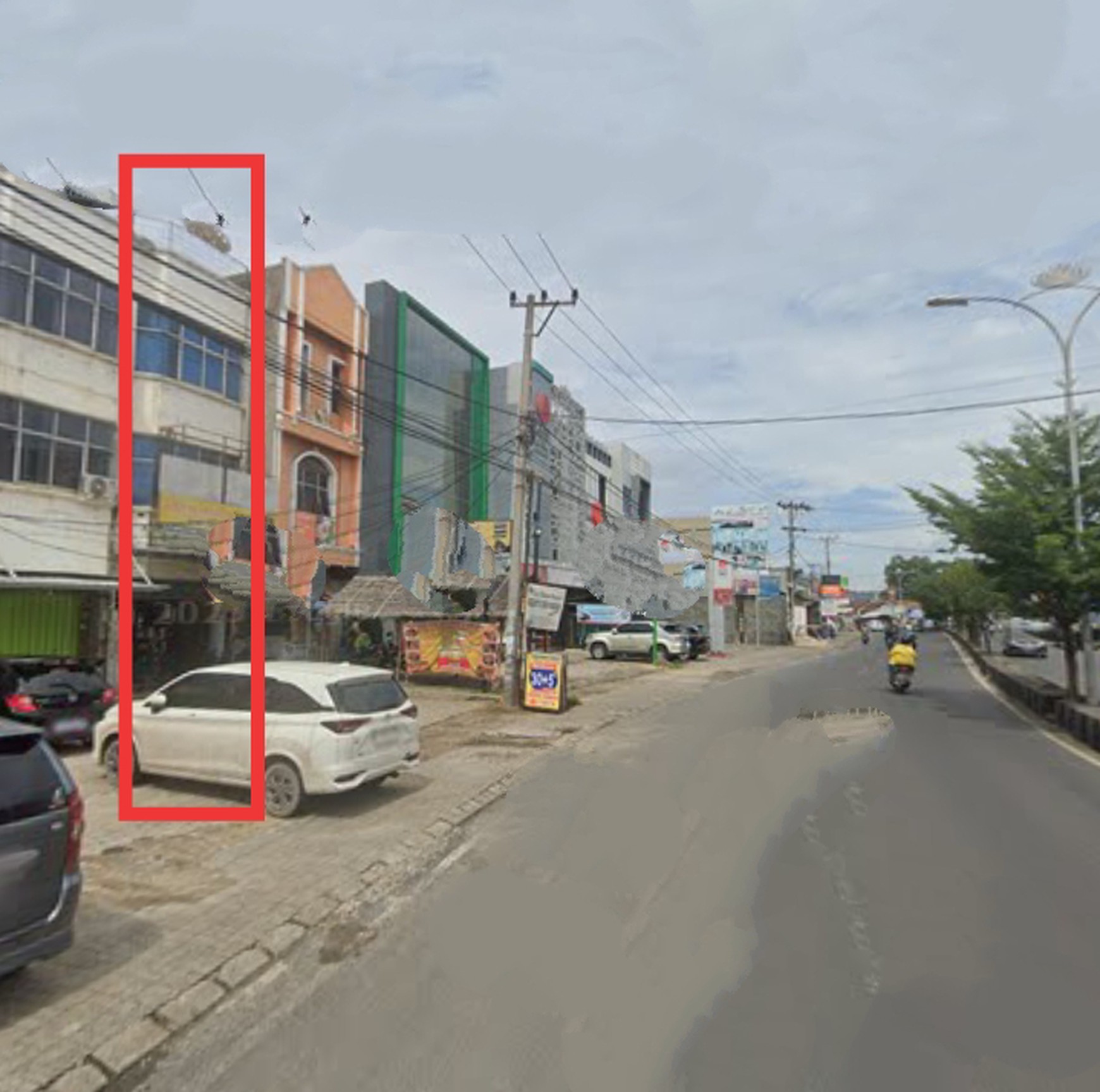 Ruko 3 Lantai jalur dua Jalan P. Antasari Kedamaian Tanjung Karang Timur, Bandar Lampung (Lampung)