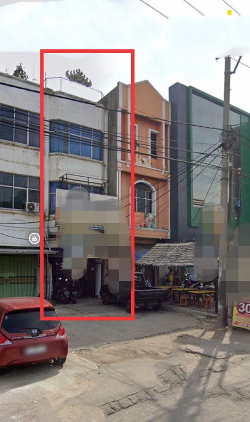 Ruko 3 Lantai jalur dua Jalan P. Antasari Kedamaian Tanjung Karang Timur, Bandar Lampung (Lampung)