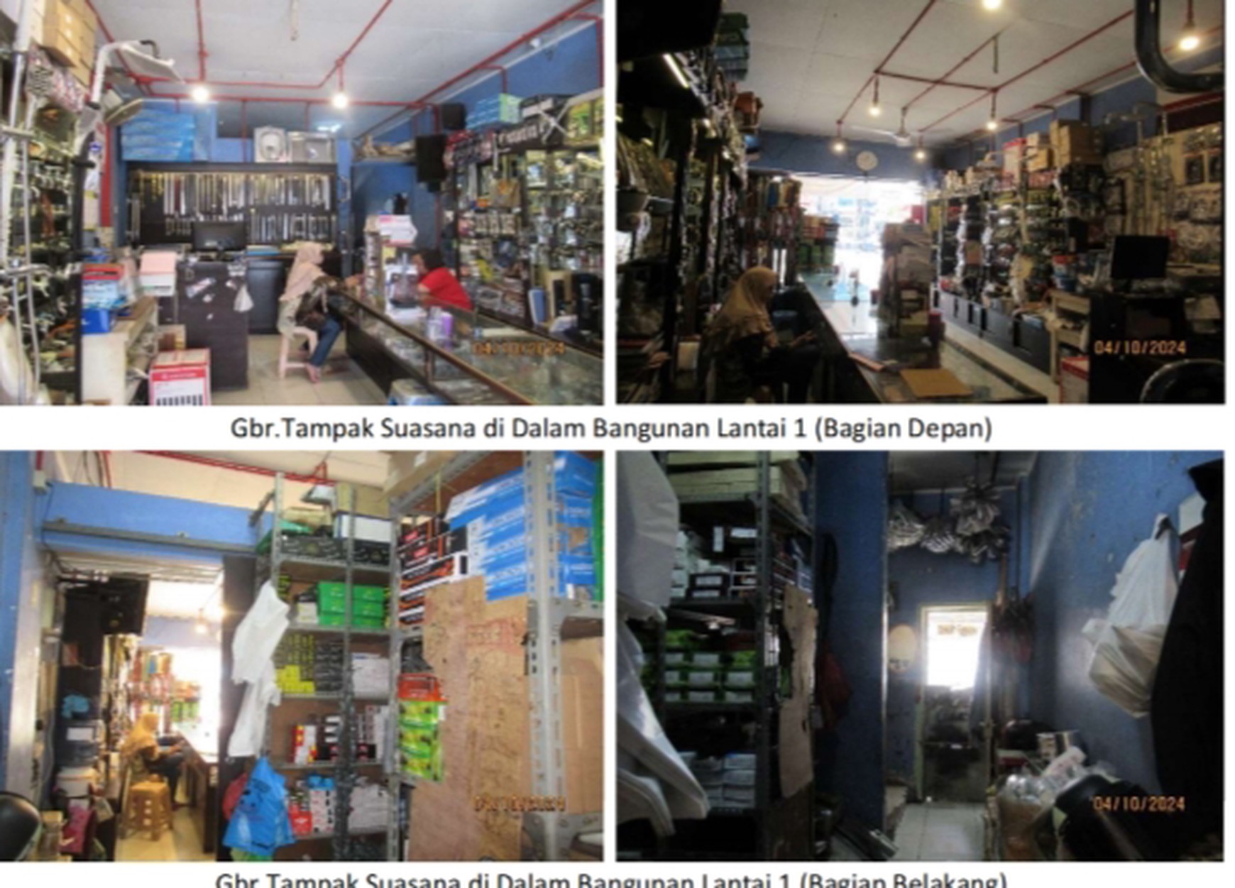 Ruko 3 Lantai jalur dua Jalan P. Antasari Kedamaian Tanjung Karang Timur, Bandar Lampung (Lampung)