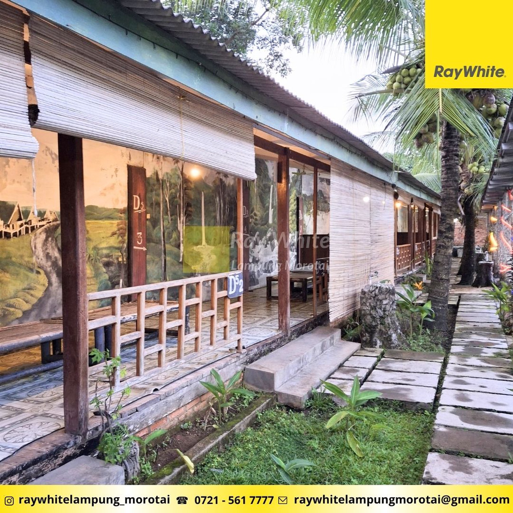 Jual Tanah ex cafe Resto di Metro Pusat