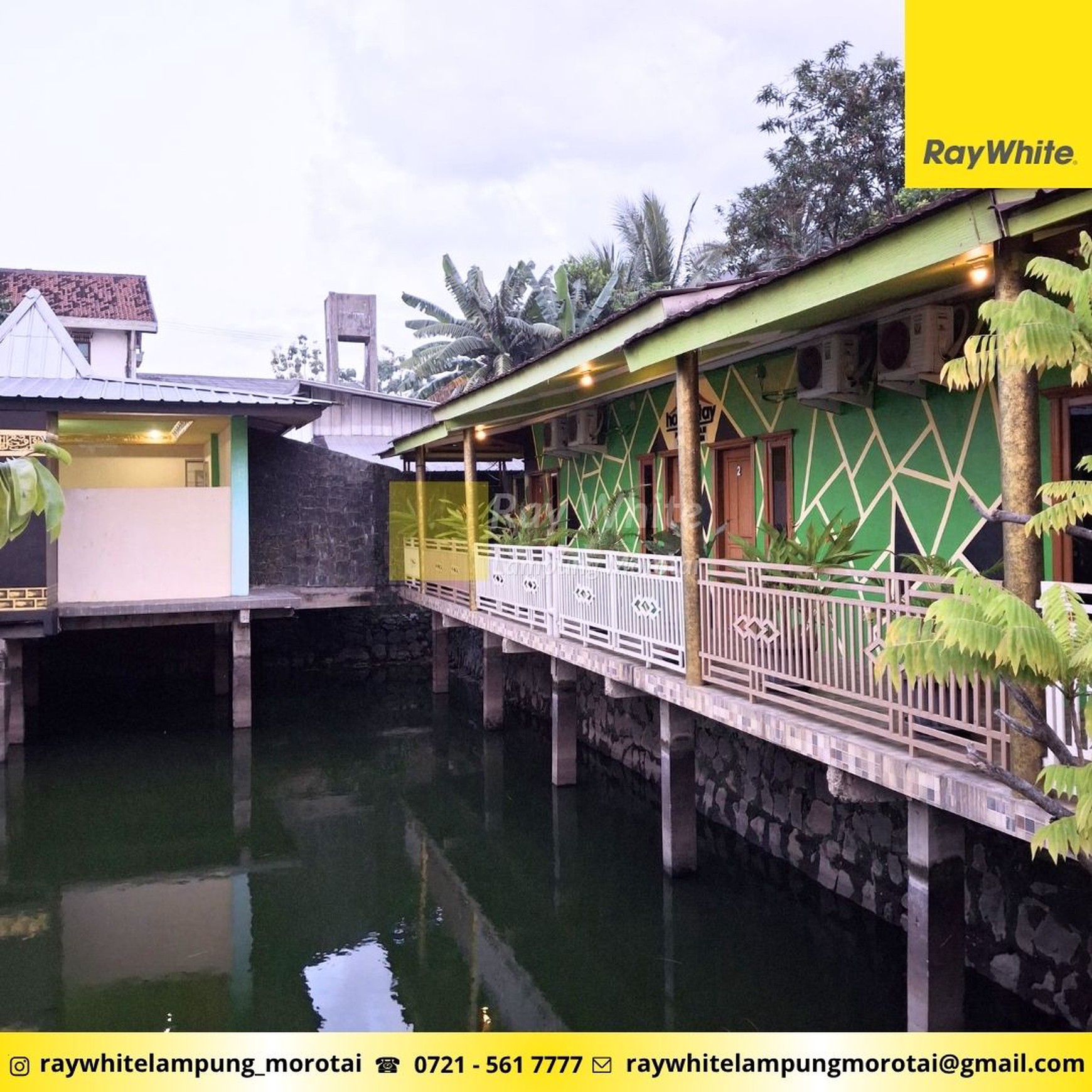 Jual Tanah ex cafe Resto di Metro Pusat