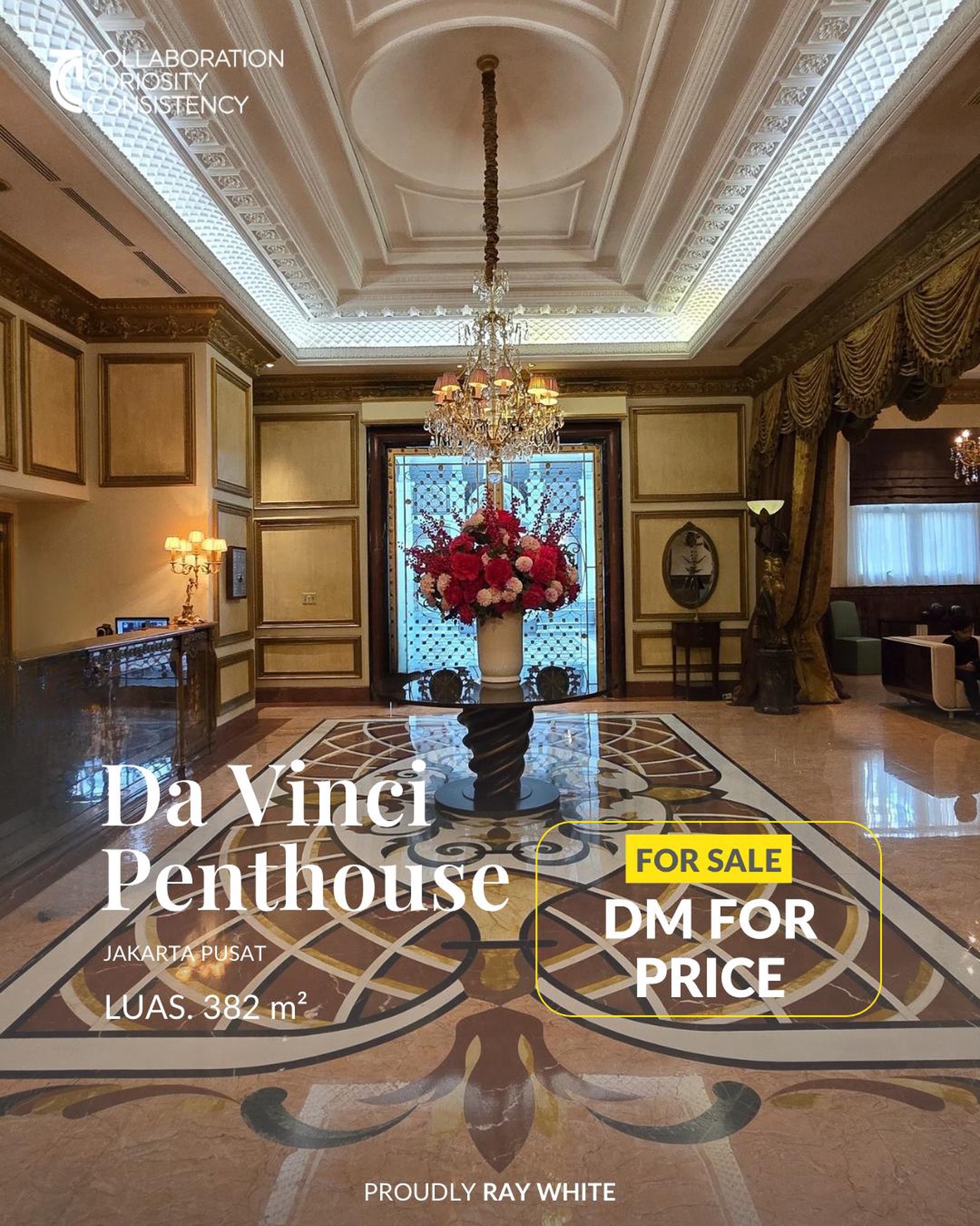 Dijual Penthouse Mewah 4BR Di Sudirman, Jakarta Pusat