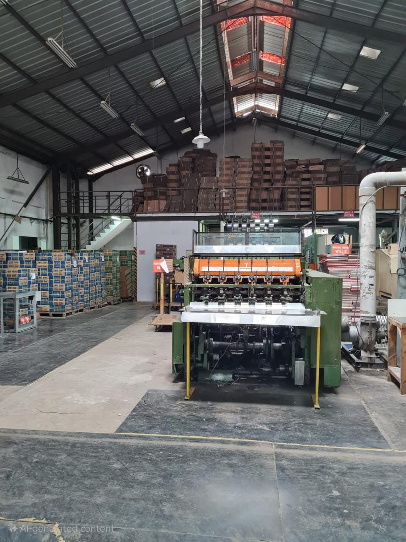 Gudang 3 in 1 (workshop + Office 4 lantai) luas 1409 m2 di Kalibaru timur, Kemayoran Jakarta Pusat.