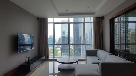 Disewa Unit Eksklusif Apartemen Oakwood Mega Kuningan 96m Lokasi Strategis.