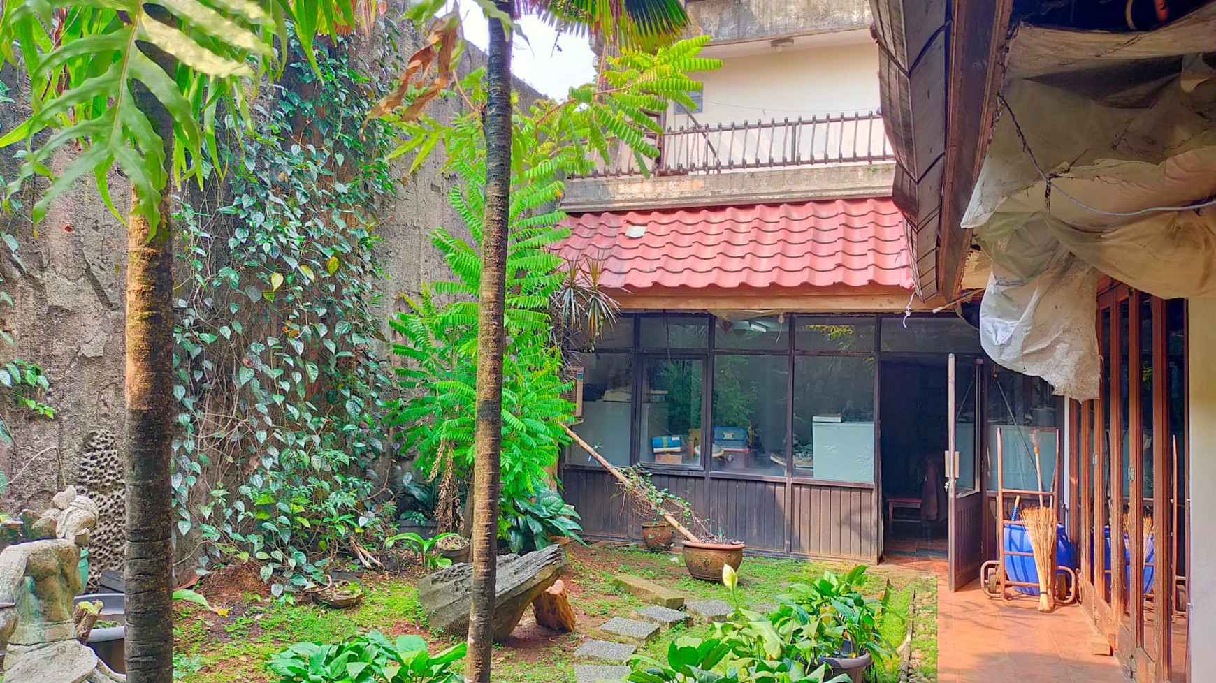 Rumah Klasik Luas Tanah 1199m2 Zonasi Komersial Margasatwa Raya Pondok Labu