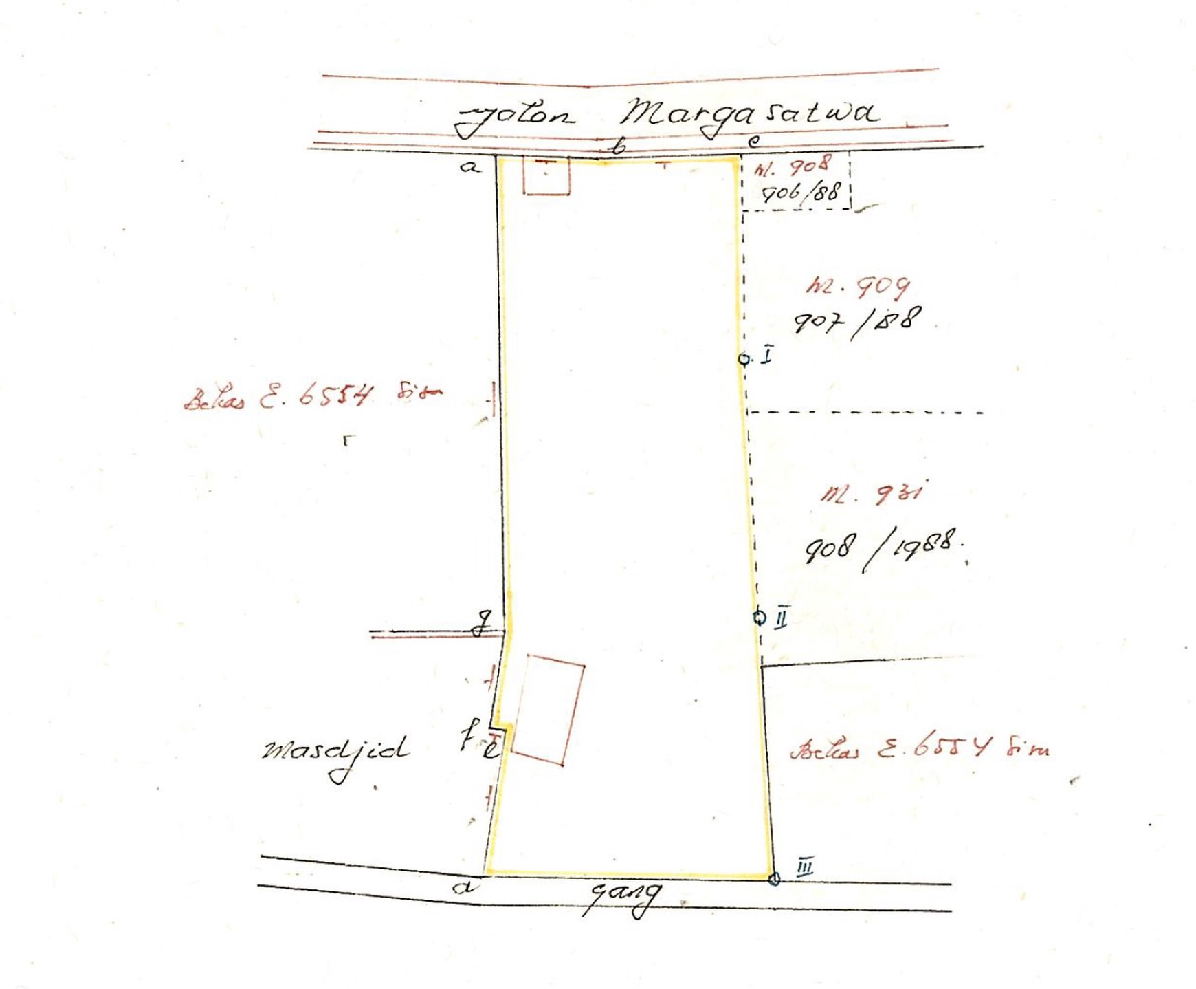 Tanah Komersial Luas 3300m2 Area Margasatwa Raya Jakarta Selatan