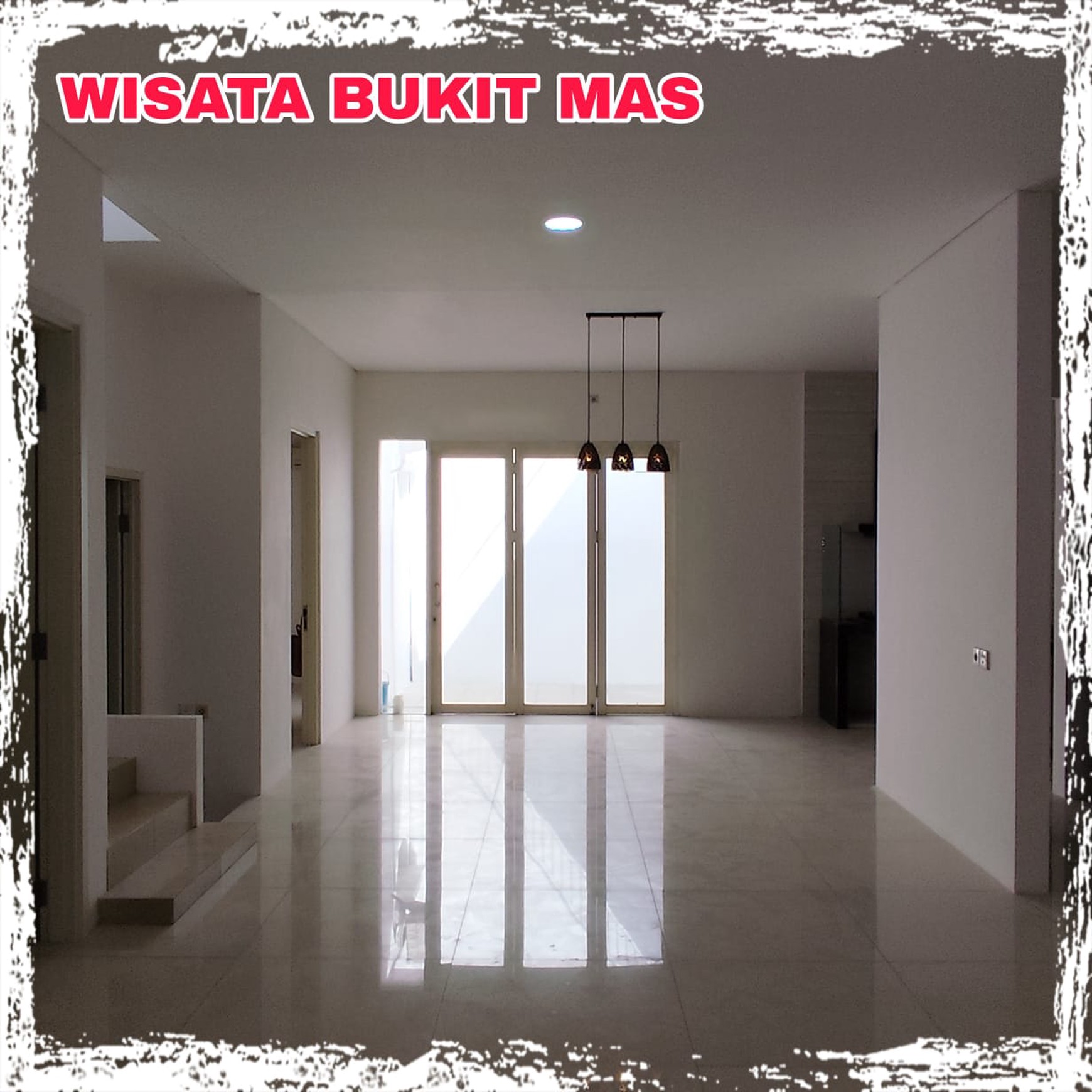 Dijual Rumah Minimalis 2 Lt Wisata Bukit Mas II  Cluster Du Louvre Surabaya Barat