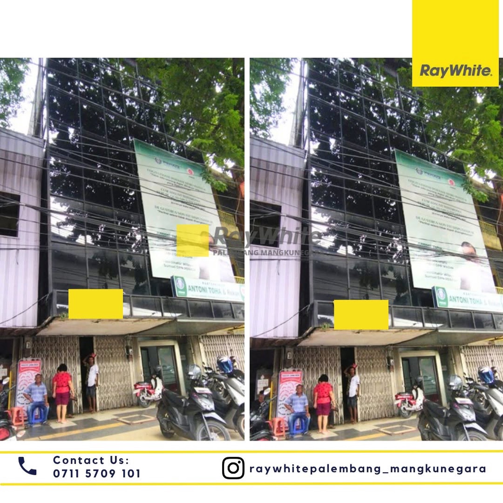 Dijual Ruko 1 Pintu di Jl Jendral Sudirman Kota Palembang
