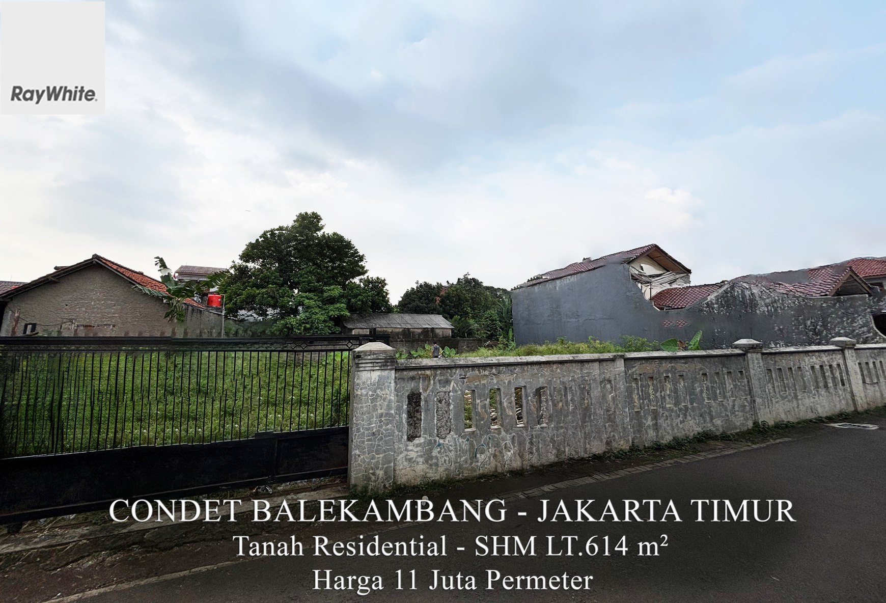FOR SALE Tanah Residensial Condet Balekambang Jakarta Timur