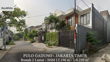 FOR SALE Rumah Bagus 2 Lantai di Pulo Gadung Jakarta Timur