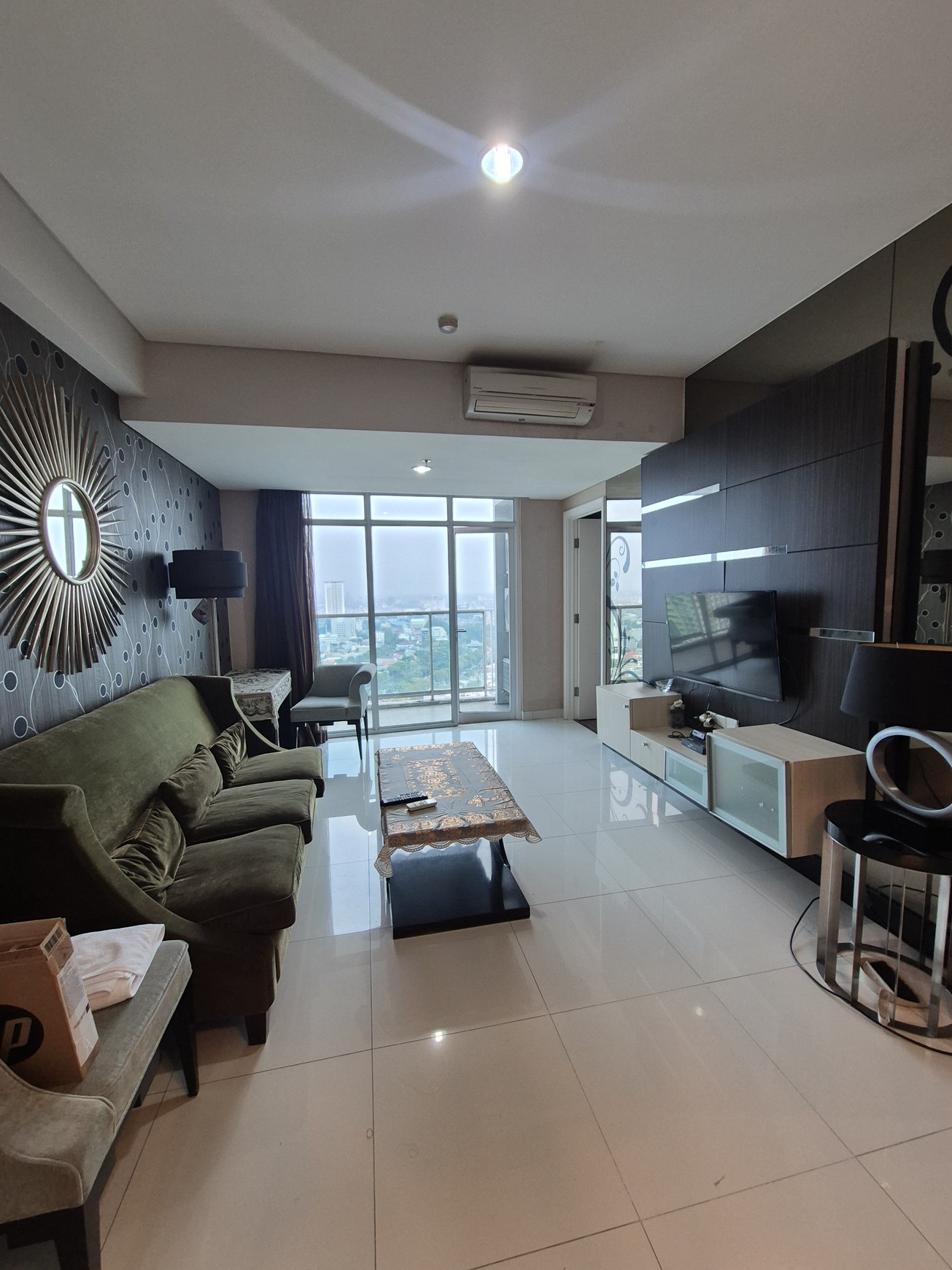 Apartemen Trillium SIAP HUNI full furnished 3BR TOWER B Surabaya Pusat