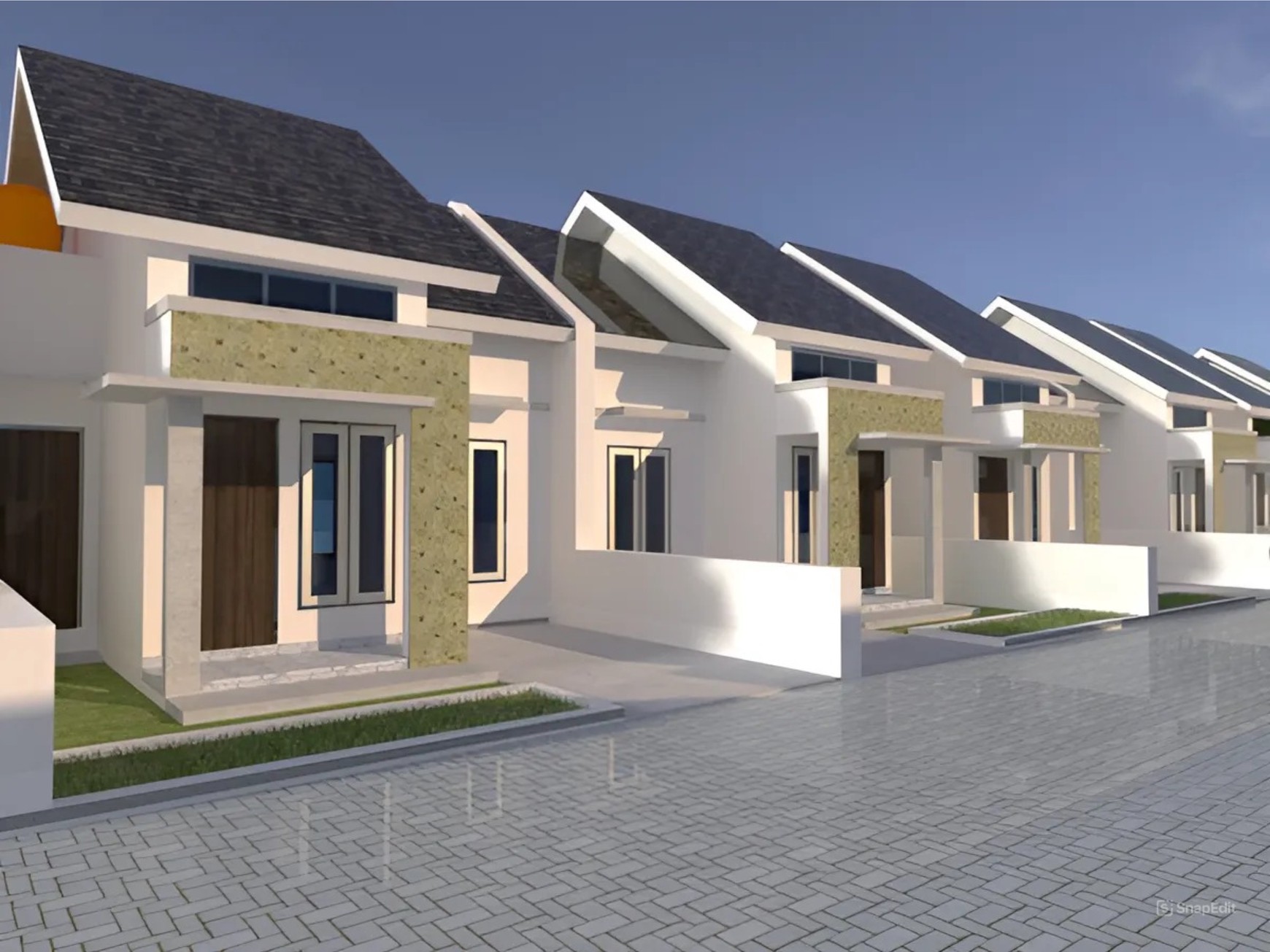 RUMAH (15 UNIT) DALAM PERUMAHAN AREA DEKAT RSUD SLEMAN.