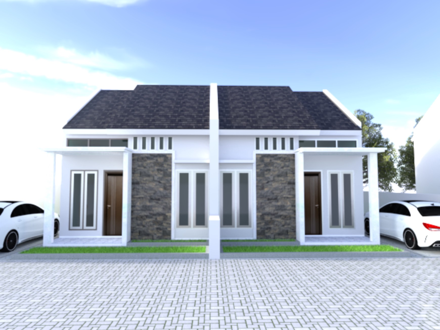 RUMAH (18 UNIT) DALAM PERUMAHAN AREA DEKAT RSUD SLEMAN.