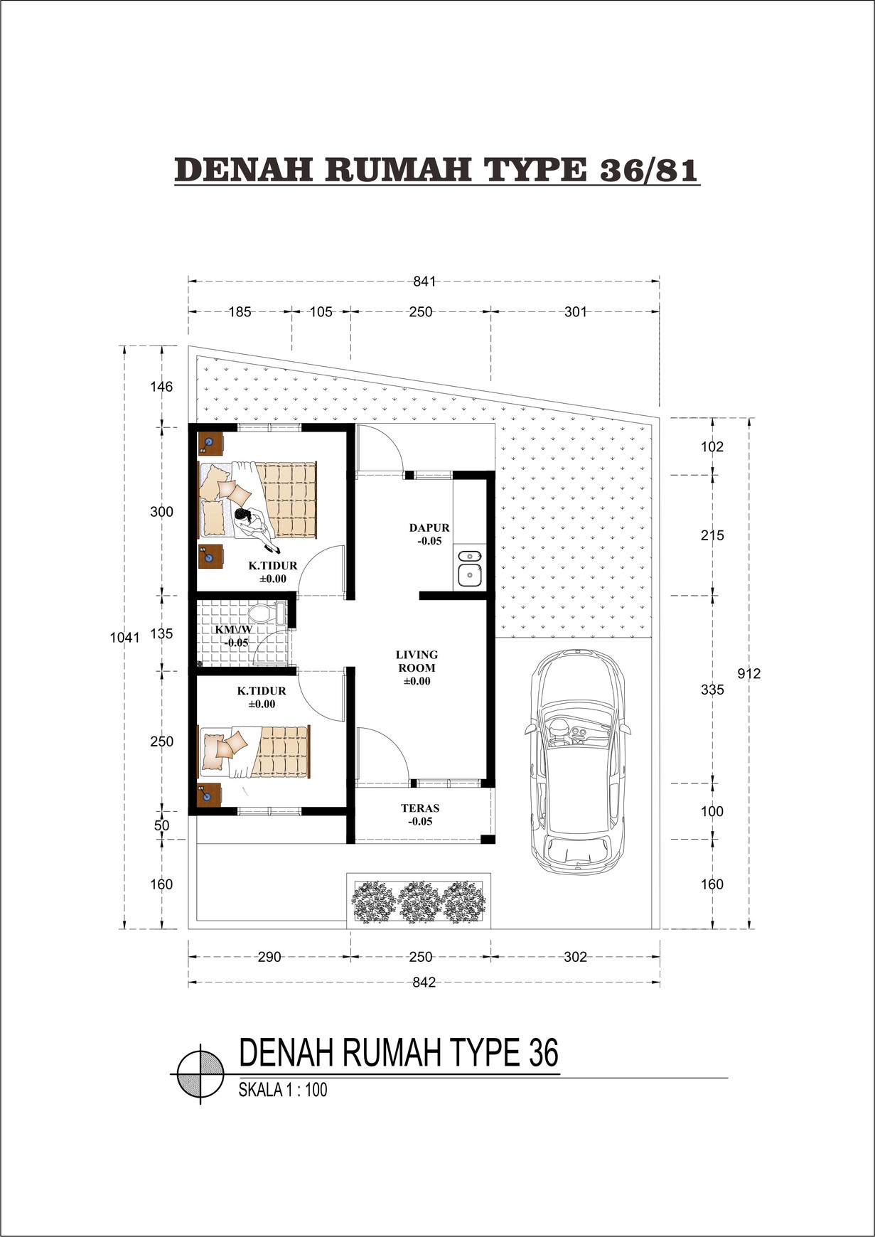 RUMAH (18 UNIT) DALAM PERUMAHAN AREA DEKAT RSUD SLEMAN.