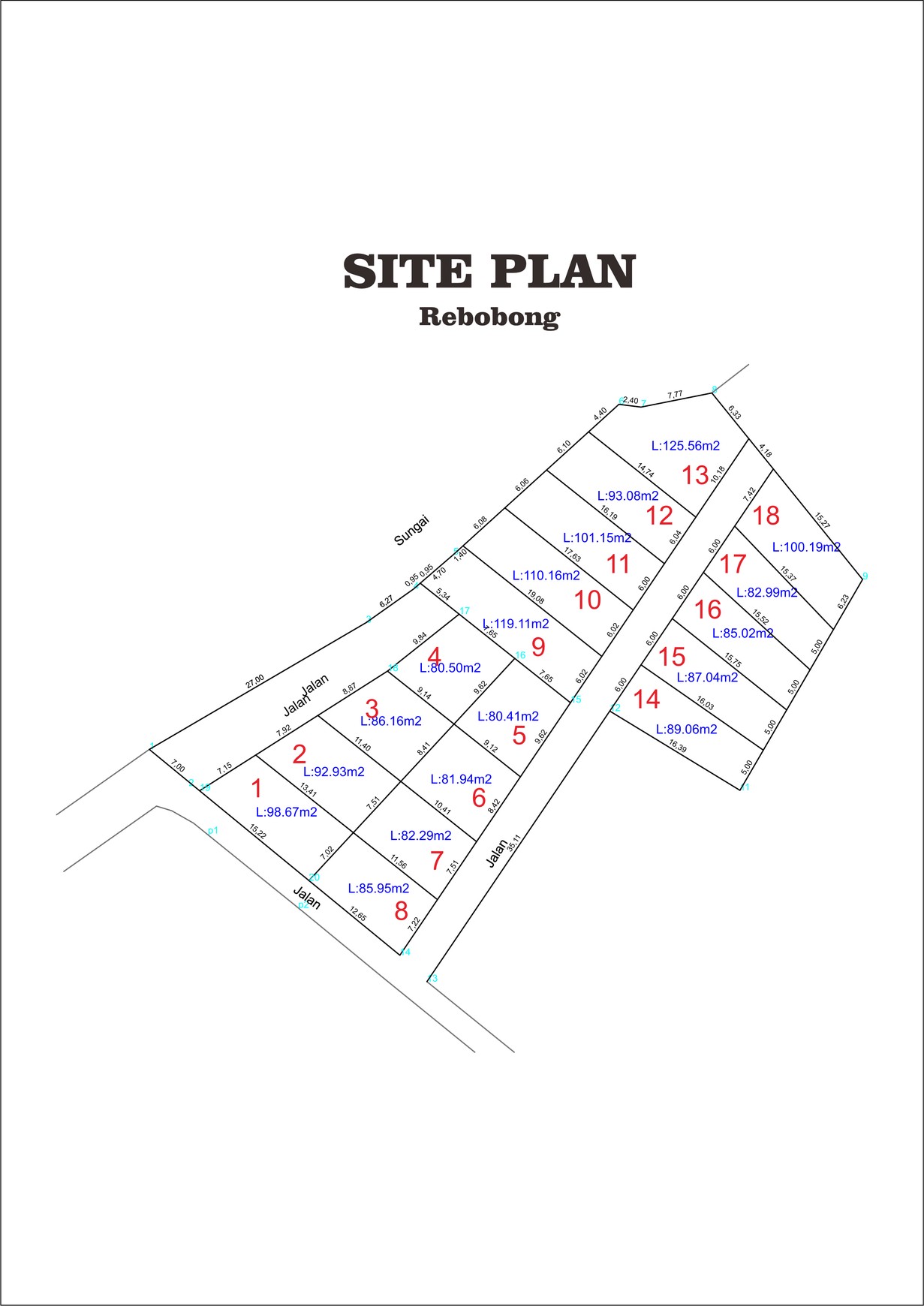 RUMAH (18 UNIT) DALAM PERUMAHAN AREA DEKAT RSUD SLEMAN.