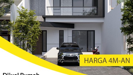 Rumah di Manyar Jaya, Surabaya; Baru Gress, Desain Modern