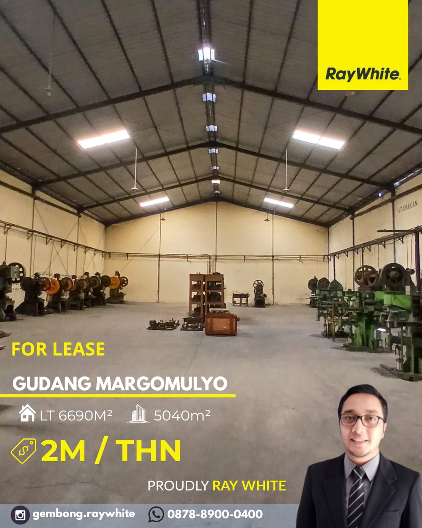 Gudang Siap Pakai Margomulyo Indah Lokasi Strategis 