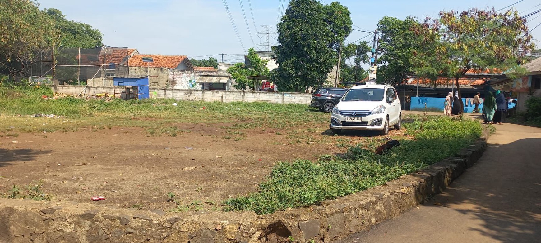 Tanah Luas 1080m2 di Kapten Idrus, Cimanggis Depok