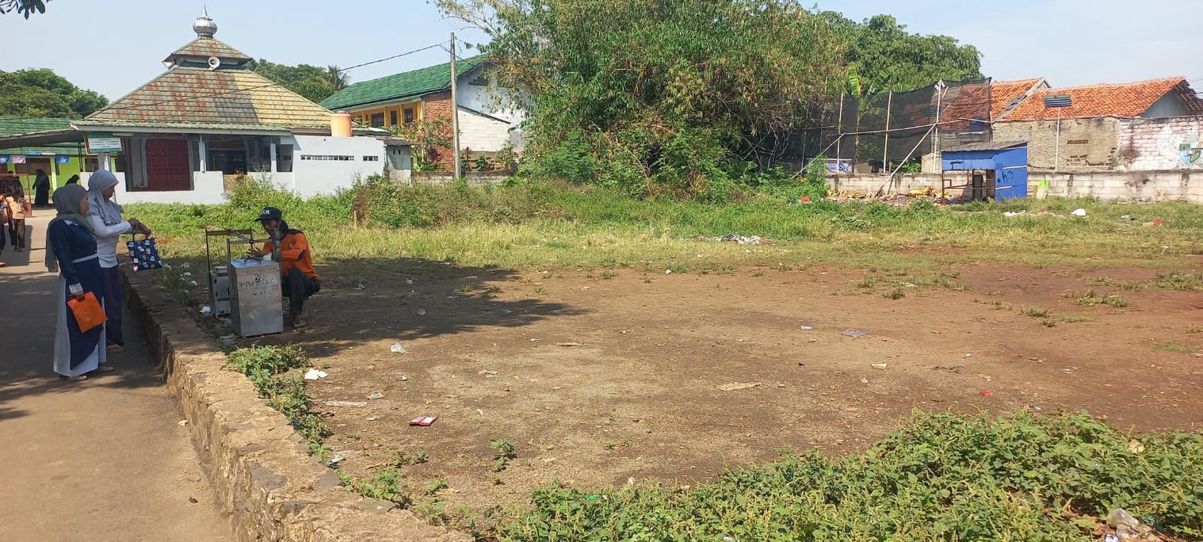 Tanah Luas 1080m2 di Kapten Idrus, Cimanggis Depok