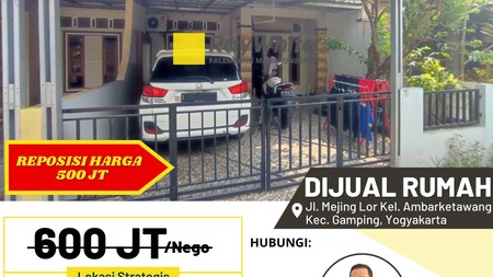 Rumah Siap Huni di Sleman Yogyakarta