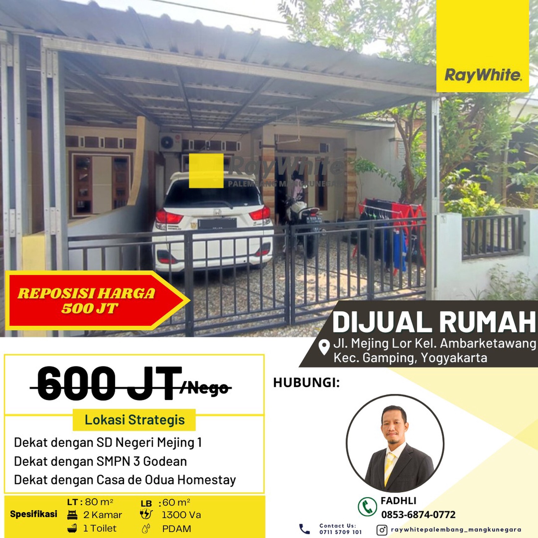 Rumah Siap Huni di Sleman Yogyakarta
