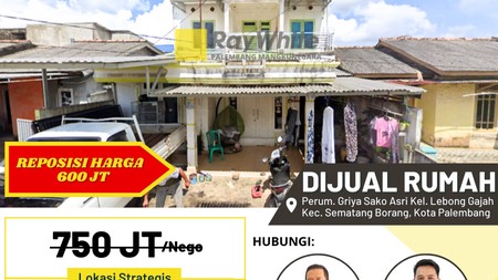 Rumah 2 Lantai dekat Terminal Perumnas