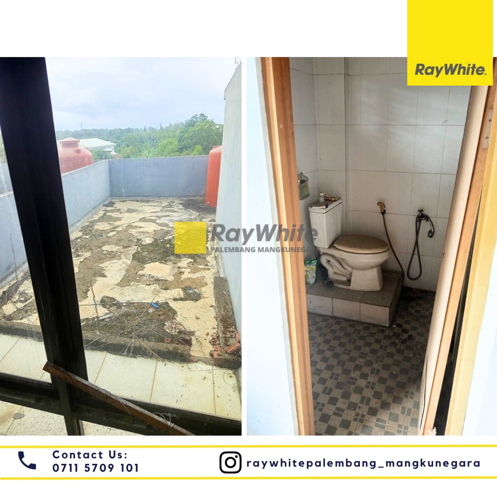 Ruko 3 Pintu di Dekat Polda SumSel