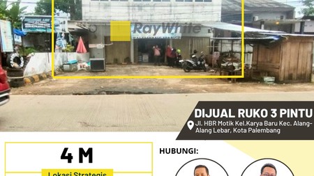 Ruko 3 pintu 2 Lantai dekat JM Sukarame.