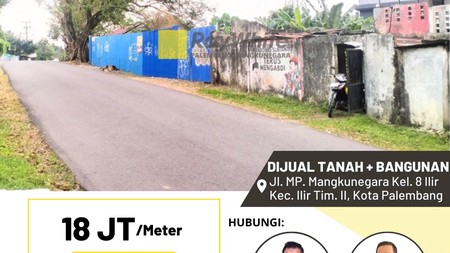 Tanah Jual Dekat Simpang Patal Palembang.