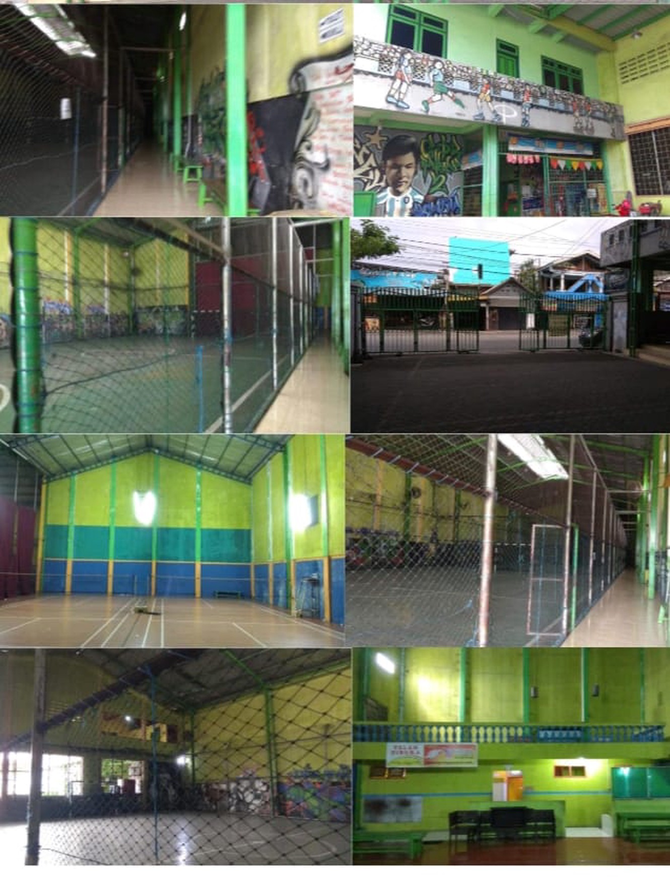 Disewakan Gudang Ex Gedung Futsal di Raya Sedati Gede, dekat Juanda, Sidoarjo