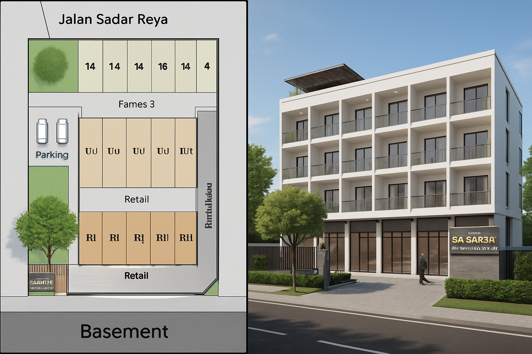 Kesempatan Emas ! Rumah dan Kontrakan di Lokasi Prime Jakarta Selatan