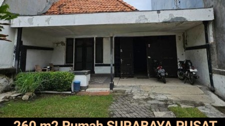 MURAH Dijual Rumah Jl. Trunojoyo - Kel. Dr. Soetomo - Kec. Tegalsari - Surabaya Pusat Kota Dekat Wr Supratman, Raya Diponegoro, Jl. Musi