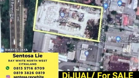 MURAH Dijual 1,1 Ha Tanah/ Kavling Raya Dupak Rukun - Asemrowo - Surabaya - Akses Truk Kontainer Dekat Tanjungsari, Akses Tol Demak, Pelabuhan Tanjung Perak - Cocok Buat Gudang, Parkiran Truk, Alat Be