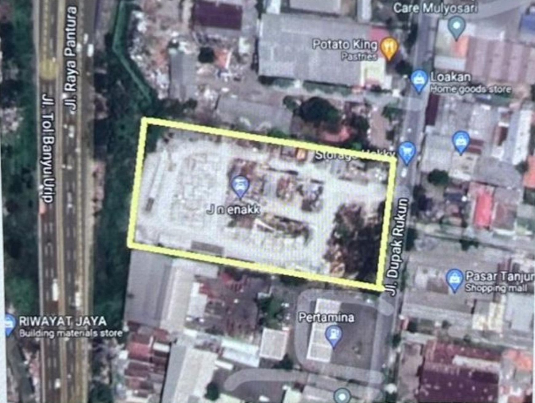 MURAH Dijual 1,1 Ha Tanah/ Kavling Raya Dupak Rukun - Asemrowo - Surabaya - Akses Truk Kontainer Dekat Tanjungsari, Akses Tol Demak, Pelabuhan Tanjung Perak - Cocok Buat Gudang, Parkiran Truk, Alat Be