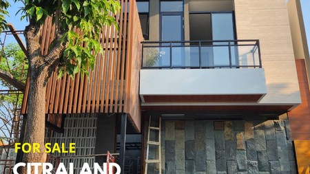 Rumah Baru Gress Private Pool Citraland Surabaya Barat 