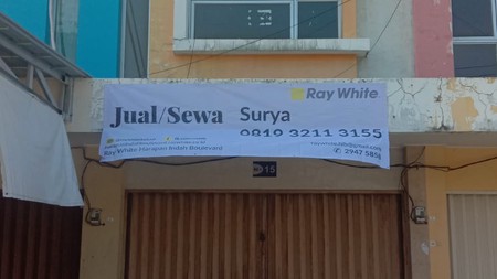 Ruko Murah 2 lantai di Harapan Mulya Bekasi