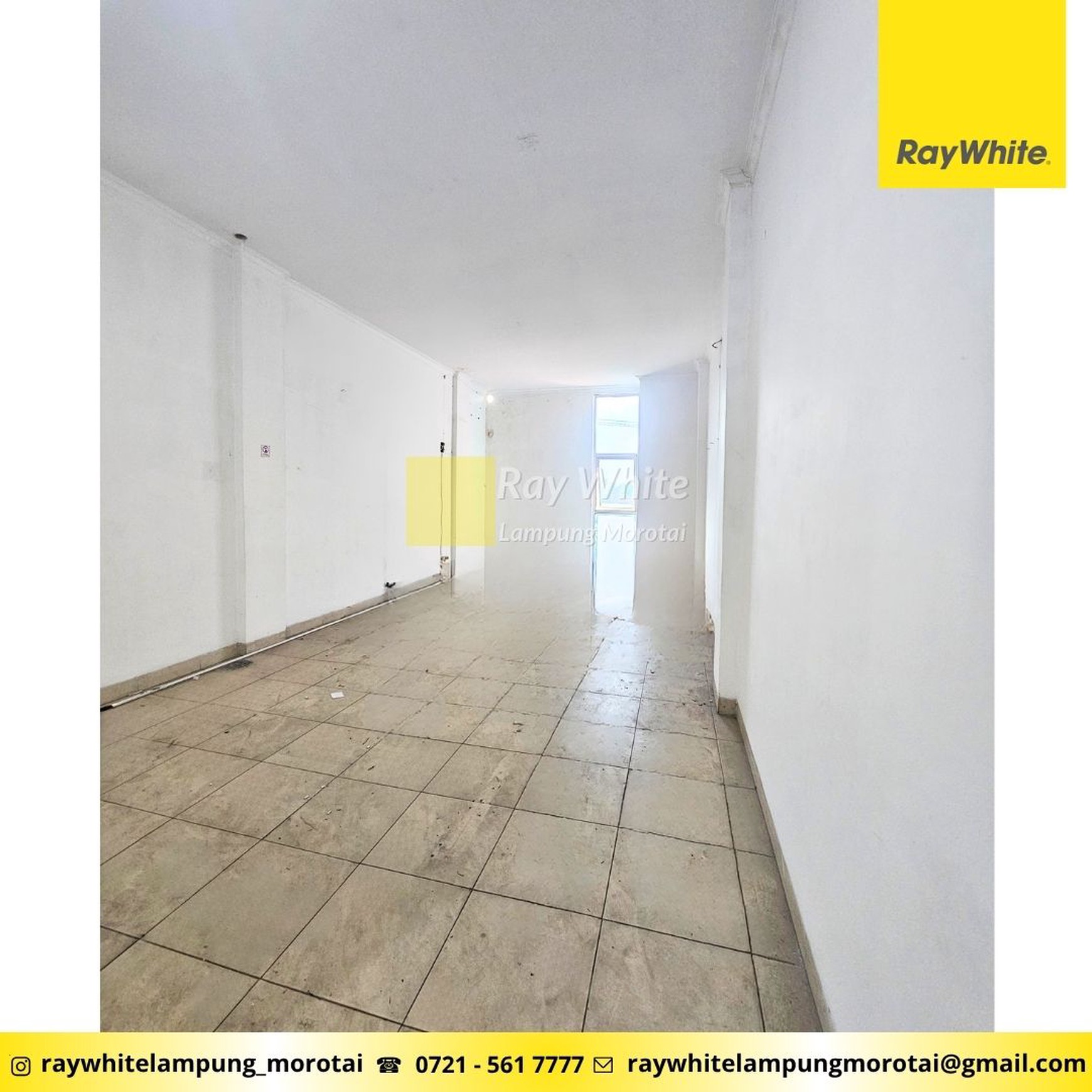 Ruko 3 Lantai Pinggir Jalan Kedaton Bandar Lampung