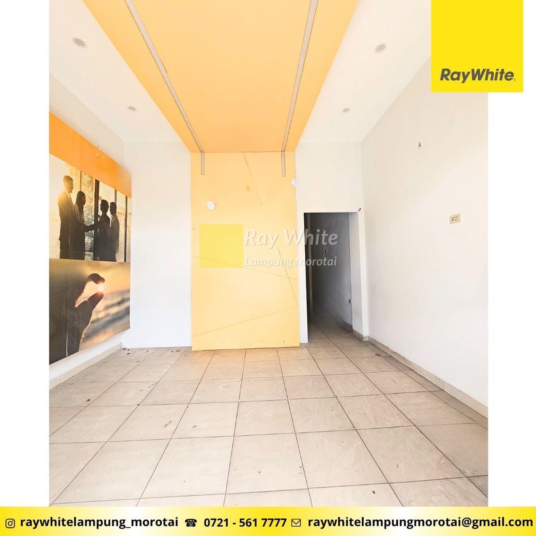 Ruko 3 Lantai Pinggir Jalan Kedaton Bandar Lampung