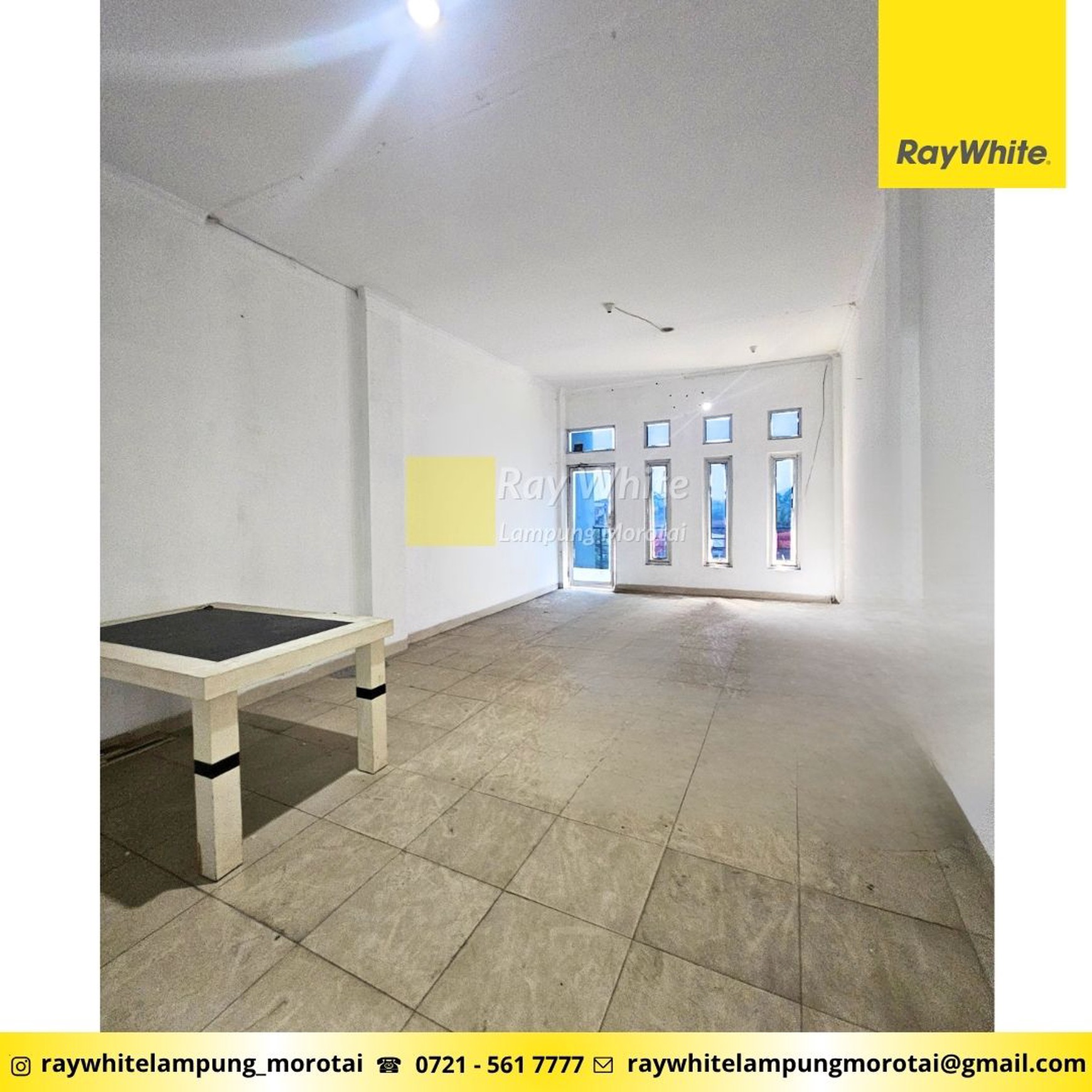 Ruko 3 Lantai Pinggir Jalan Kedaton Bandar Lampung