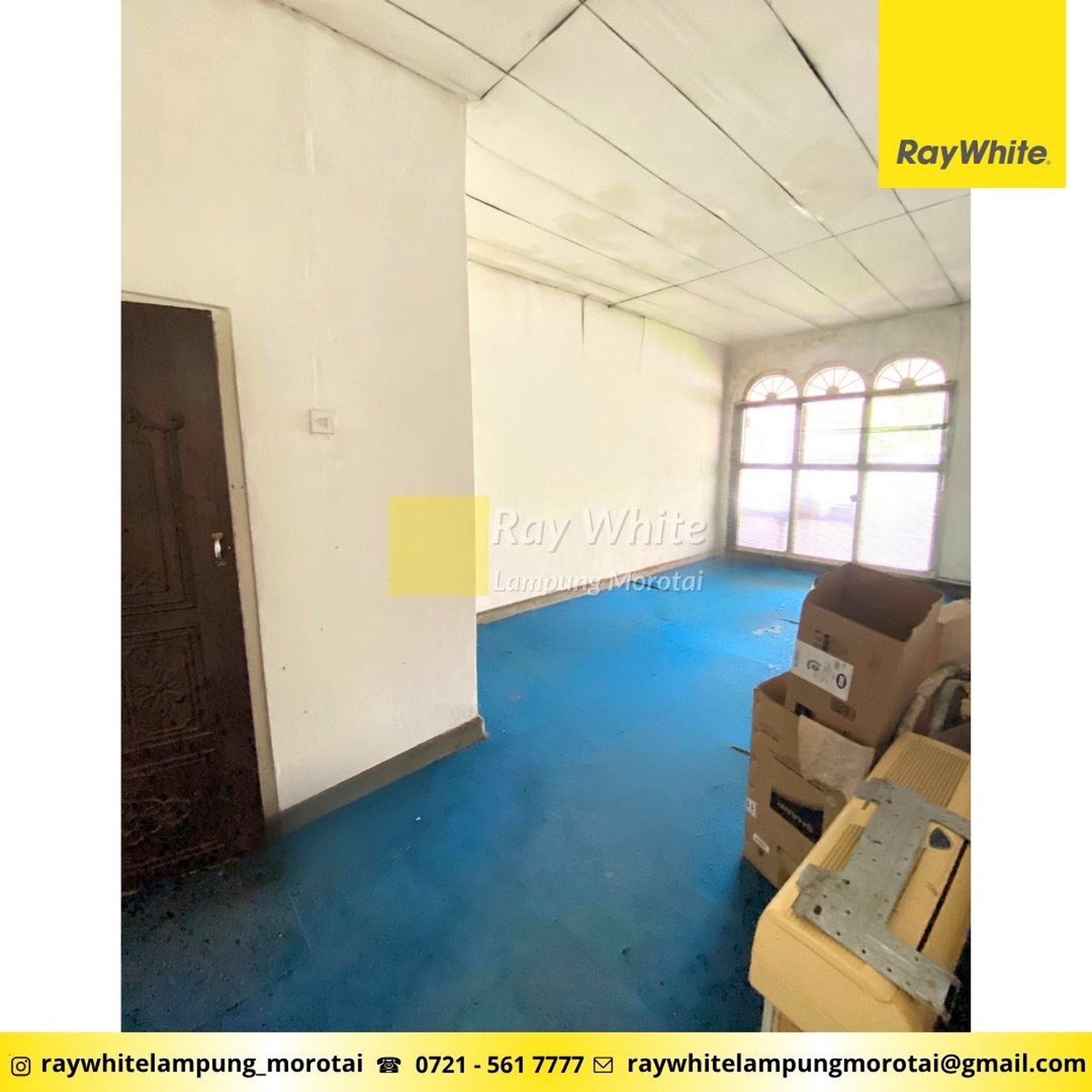 Rumah Strategis Pusat Kota Pinggir Jalan Pahoman Bandar Lampung
