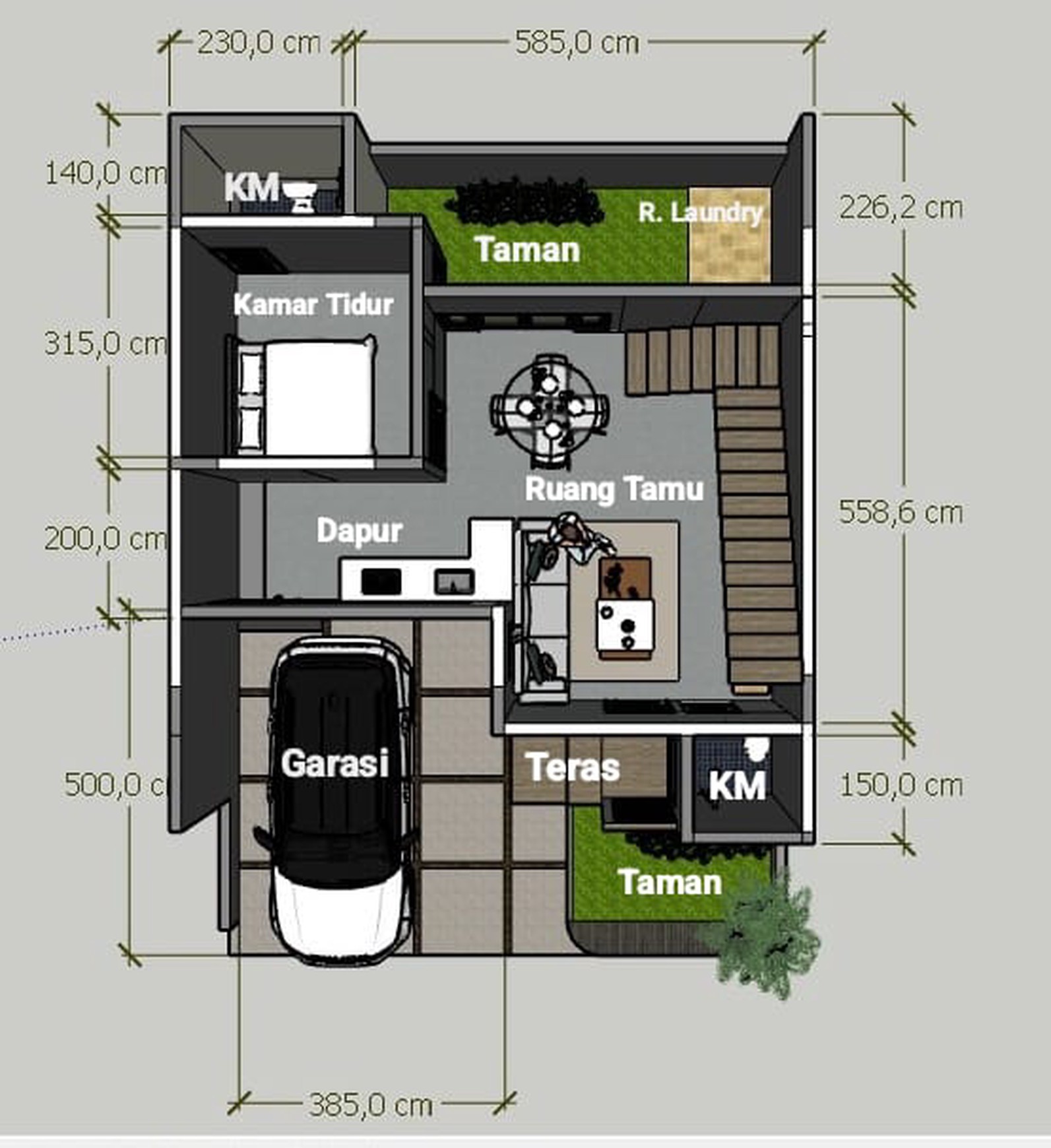 Rumah Cluster Siap Bangun Lokasi Strategis di Balecatur Gamping Sleman 