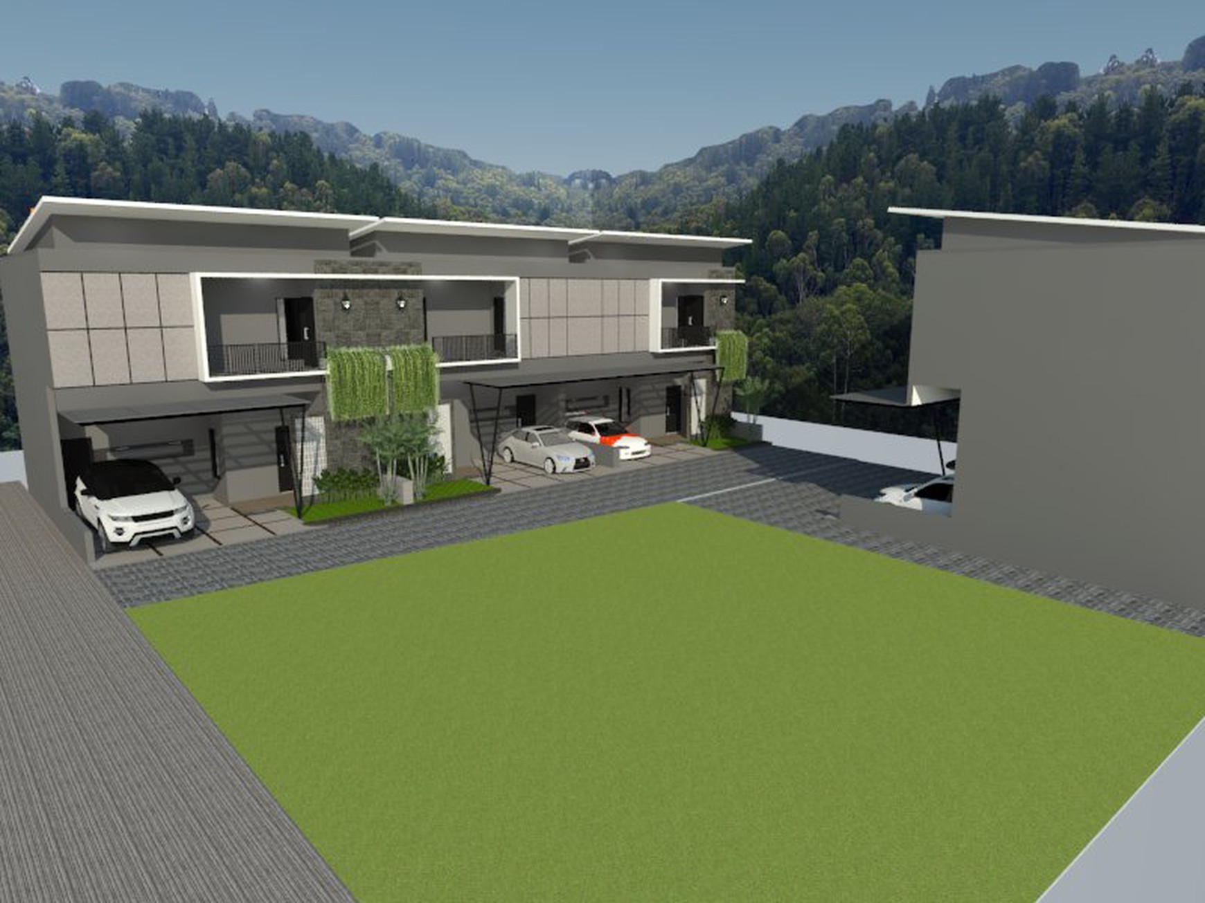 Rumah Cluster Siap Bangun Lokasi Strategis di Balecatur Gamping Sleman 