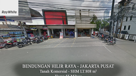 FOR SALE Tanah dan Bangunan Komersial K3 Bendungan Hilir Raya Jakarta Pusat