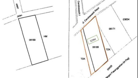 Dijual Rumah bangunan lama hitung tanah Jl. Cendrawasih Petukangan Selatan, Pesanggrahan, Jakarta Selatan.