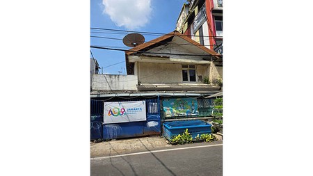 Dijual Rumah Tua, Krekot Komersil, Jakarta Pusat