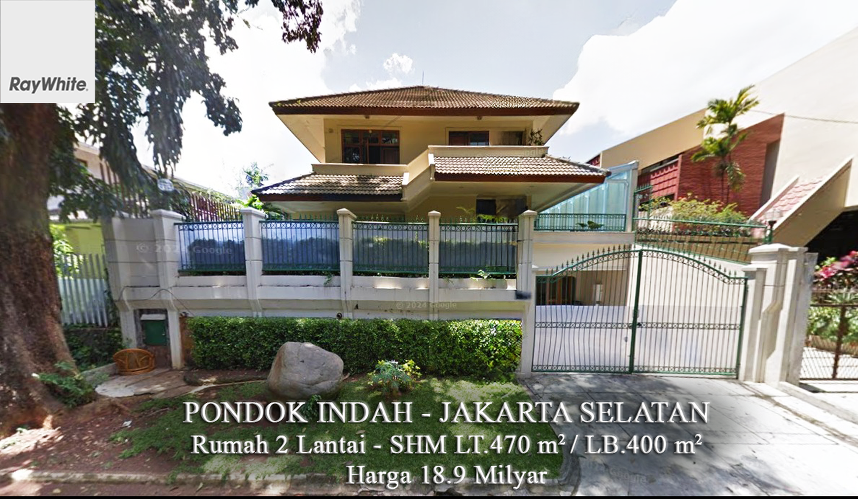 FOR SALE Rumah 2 Lantai di Duta Permai Pondok Indah Jakarta Selatan