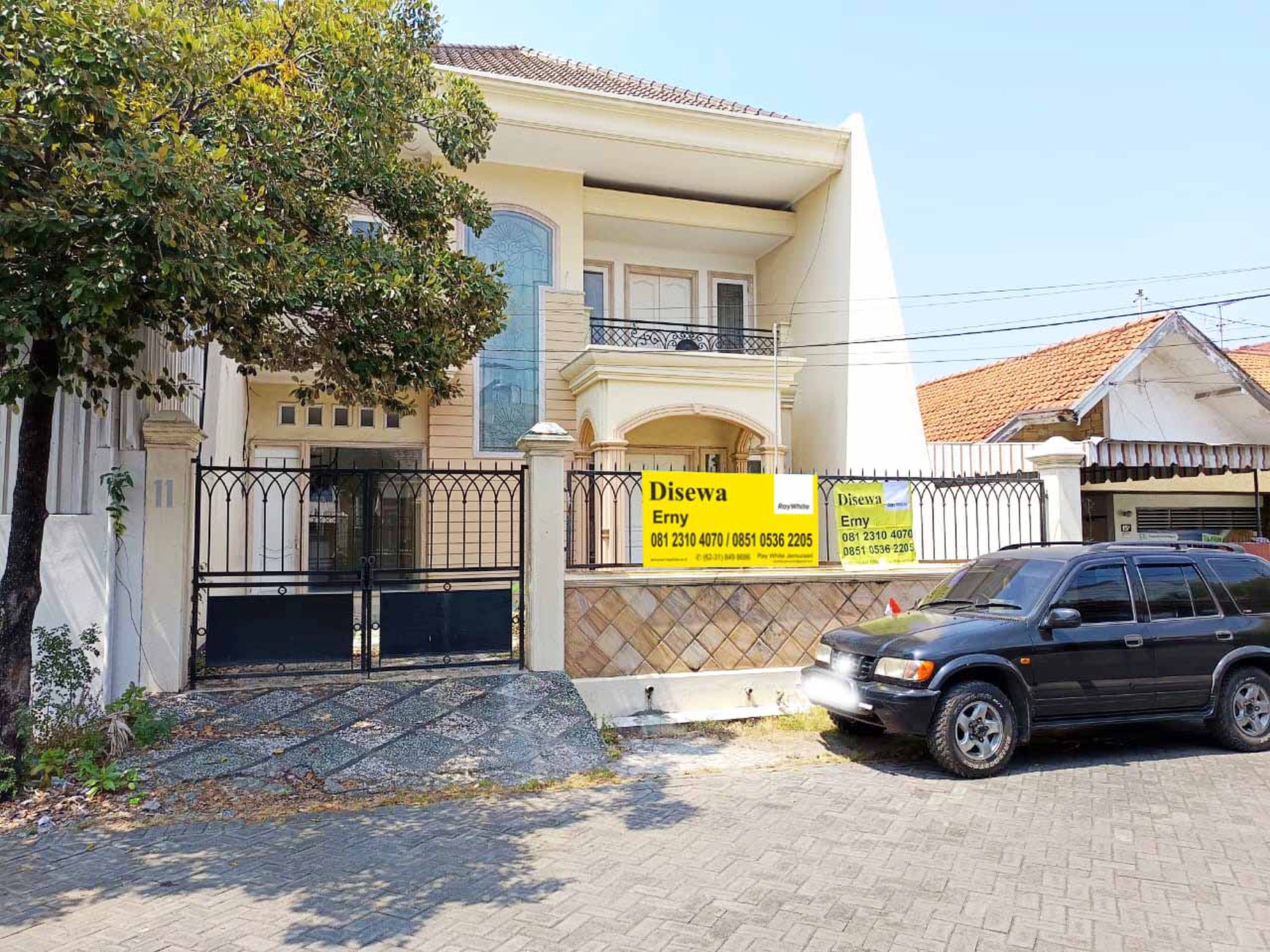 Rumah di Ngagel Jaya Utara Surabaya Timur, 2 Lantai, bisa untuk rumah tinggal / kantor, Siap Huni