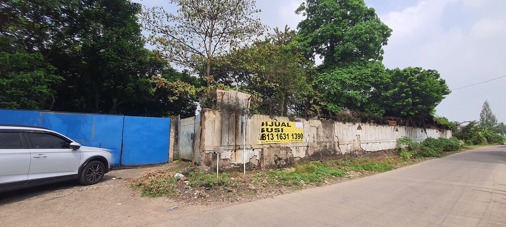 Lahan 5600 Meter ex Pabrik Tas di Cileungsi Bogor Ja Bar 